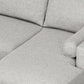 Morrison MCM Right Facing Chaise Sectional Sofa, Mist Gray 102" - Revel Sofa 