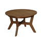 Wood Round Coffee Accent Table (32")