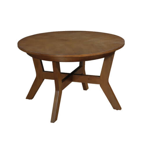 MCM Wood MDF Round Coffee Accent Table 32"