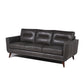 MCM Genuine Leather Sofa 84" (2 Colors)