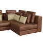 Modular Minimalist U Shape Sectional Sofa w/ Ottoman 113" (2 Colors)