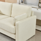 Small Contemporary Loveseat Sofa 58" (4 Colors)