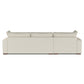 Charlie Modern Deep Seat Sectional Chaise Sofa 122" (2 Colors)