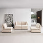 Modern Modular Cloud L Shape or Dual Chaise Sectional Sofa