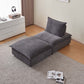 Modern Cloud Armless Modular Sectional Sofa (4 Colors - Various Sizes)