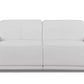 Genuine Leather Power Reclining Sofa, White 87” - Revel Sofa 