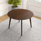 Alana MCM Round Solid Wood Dining Table - Revel Sofa 