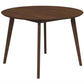 Alana MCM Round Solid Wood Dining Table - Revel Sofa 