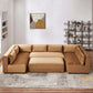 Aleny Modern Modular U-Shape Sectional Sofa 140" - Revel Sofa 