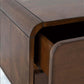 Alexa MCM Styled Wood Nightstand 2 Drawer - Revel Sofa 