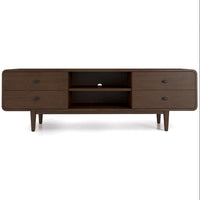 Alexa MCM Style TV Stand Entertainment Console 71