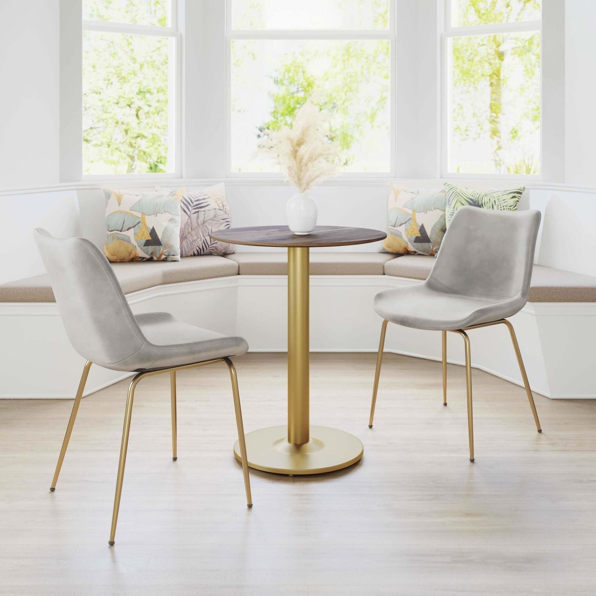 Alto Round Bistro Bar Table - Revel Sofa 