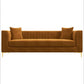 Angelina MCM Luxury Channel Tufted Sofa 84" - Revel Sofa 