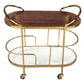 Antalya Swanky Beverage Bar Cart on Wheels - Revel Sofa 