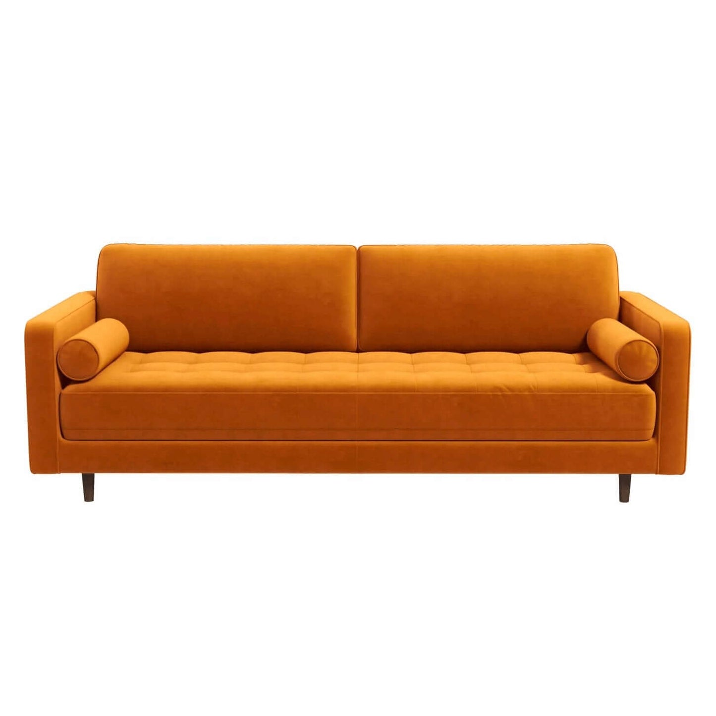 Anthony MCM Styled Tufted Sofa Couch 88" - Revel Sofa 