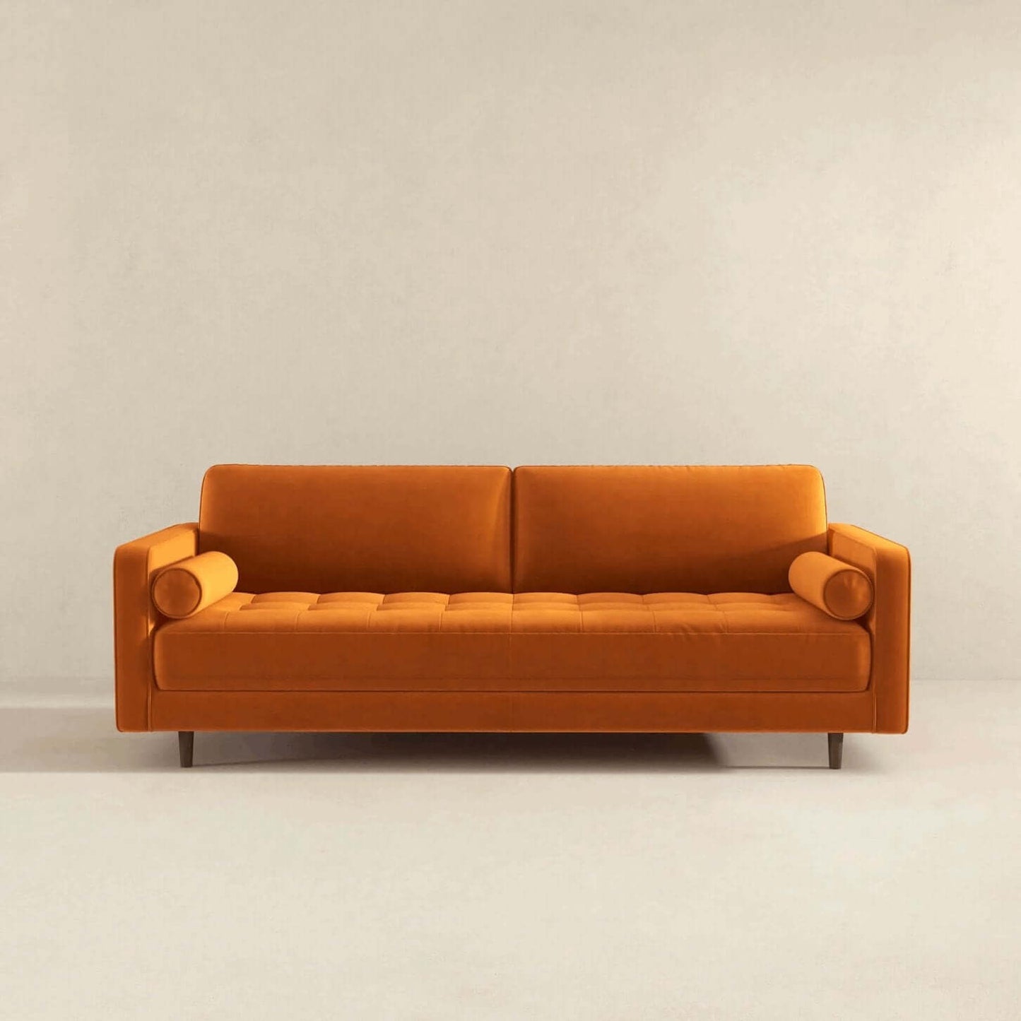 Anthony MCM Styled Tufted Sofa Couch 88" - Revel Sofa 