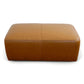 Arten Tan Genuine Leather Ottoman Block - Revel Sofa 