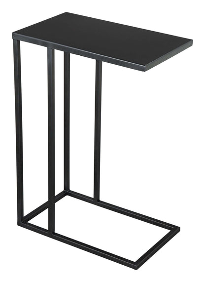 Atom Metal Side Table in Black or Red - Revel Sofa 