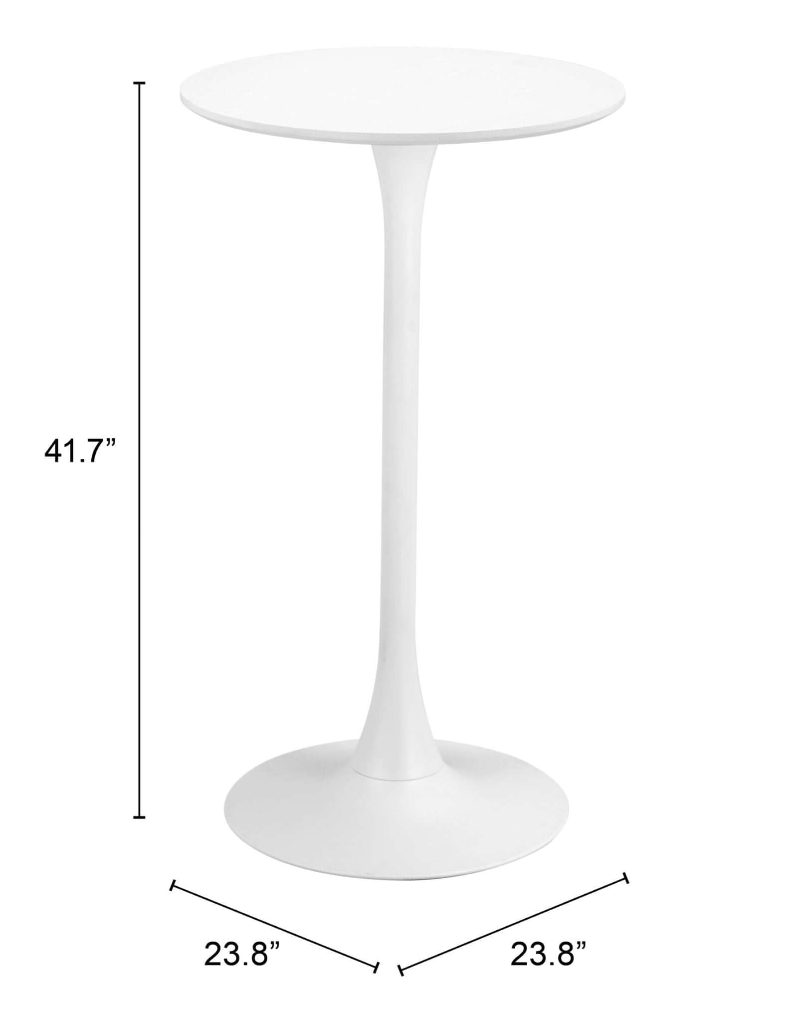 Auray Round Bar Table in Variety of Color Options - Revel Sofa 