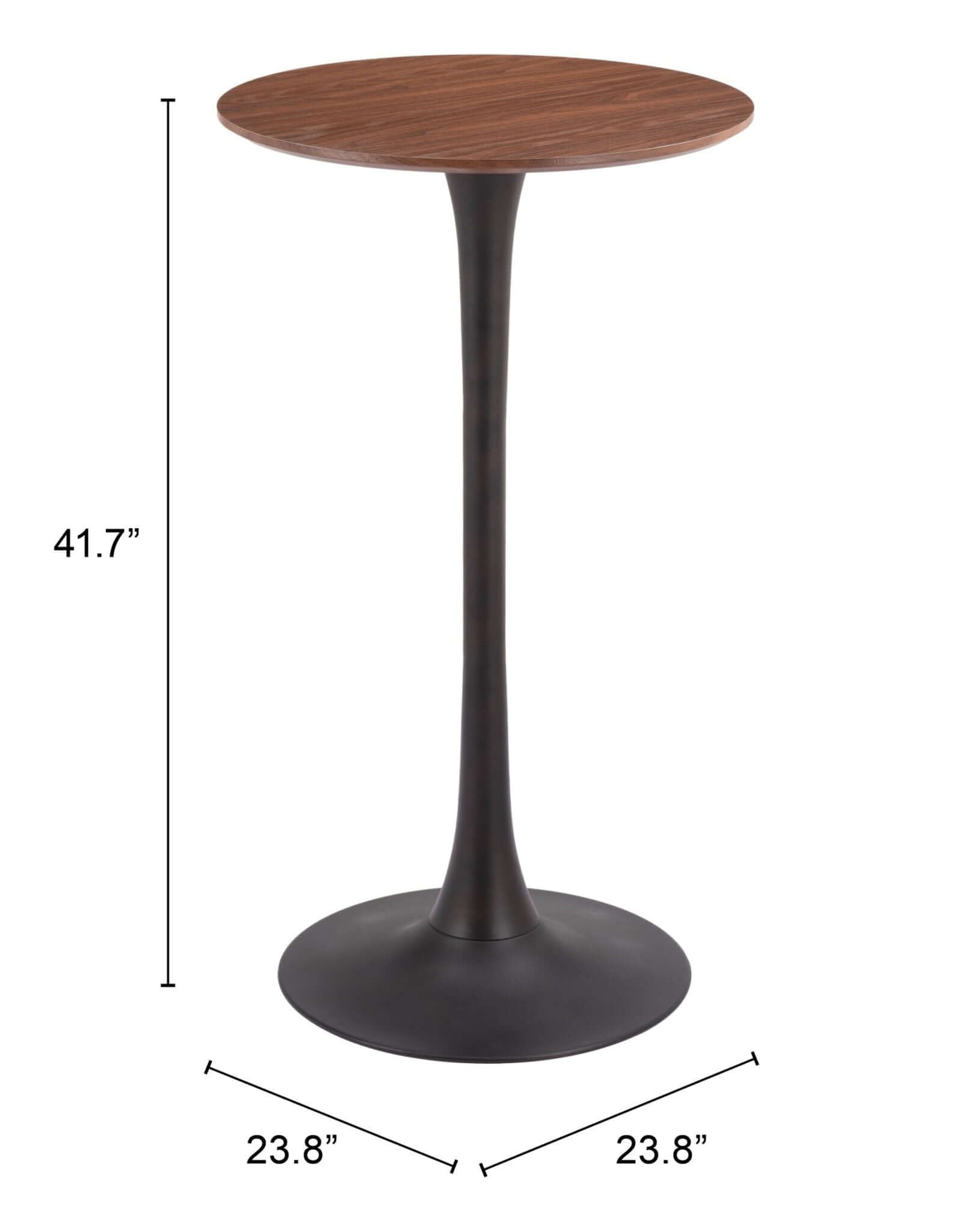 Auray Round Bar Table in Variety of Color Options - Revel Sofa 