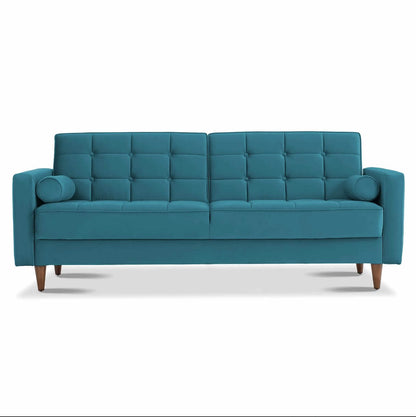 Baneton MCM Style Tufted Sleeper Sofa Couch 84" - Revel Sofa 