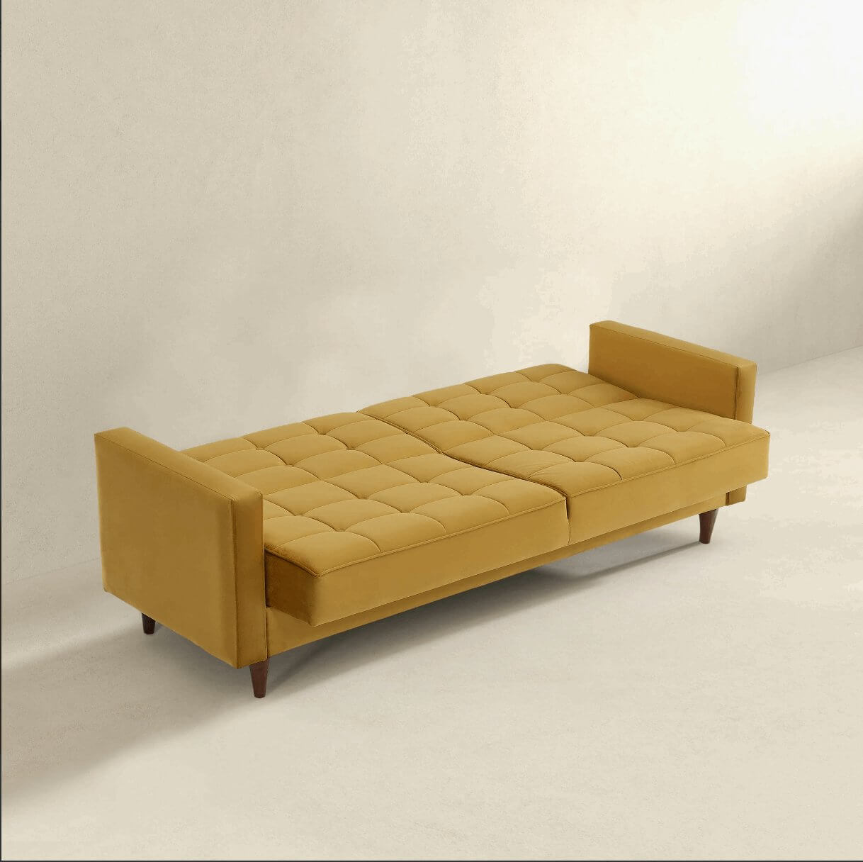 Baneton MCM Style Tufted Sleeper Sofa Couch 84" - Revel Sofa 