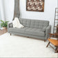 Baneton MCM Style Tufted Sleeper Sofa Couch 84" - Revel Sofa 