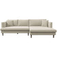 Blake Modern Velvet L-Shape Chaise Sectional Sofa 107" - Revel Sofa 