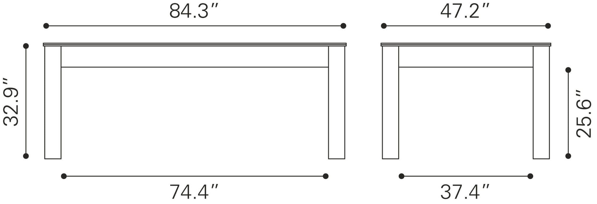 Bonker 3 in 1 Table for Dining & Games - Dining Table, Pool Table, Table Tennis, Game Room - Revel Sofa 