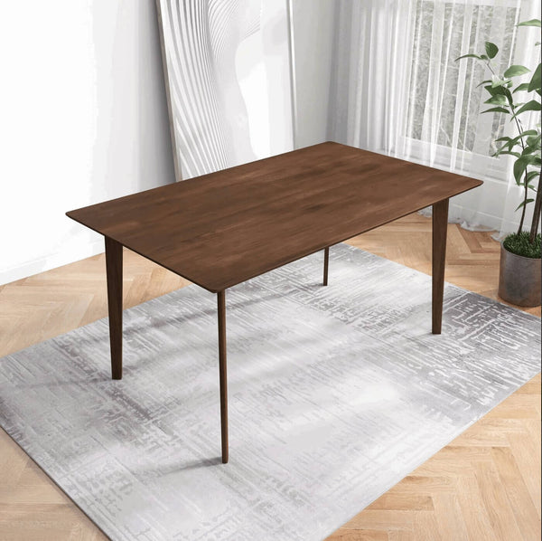 Carlos MCM Solid Wood Dining Table 59 - Revel Sofa 