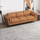 Chase MCM Style Genuine Leather Sofa 91" - Revel Sofa 