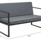 Claremont Modern Sofa Bench Loveseat 45" - Revel Sofa 