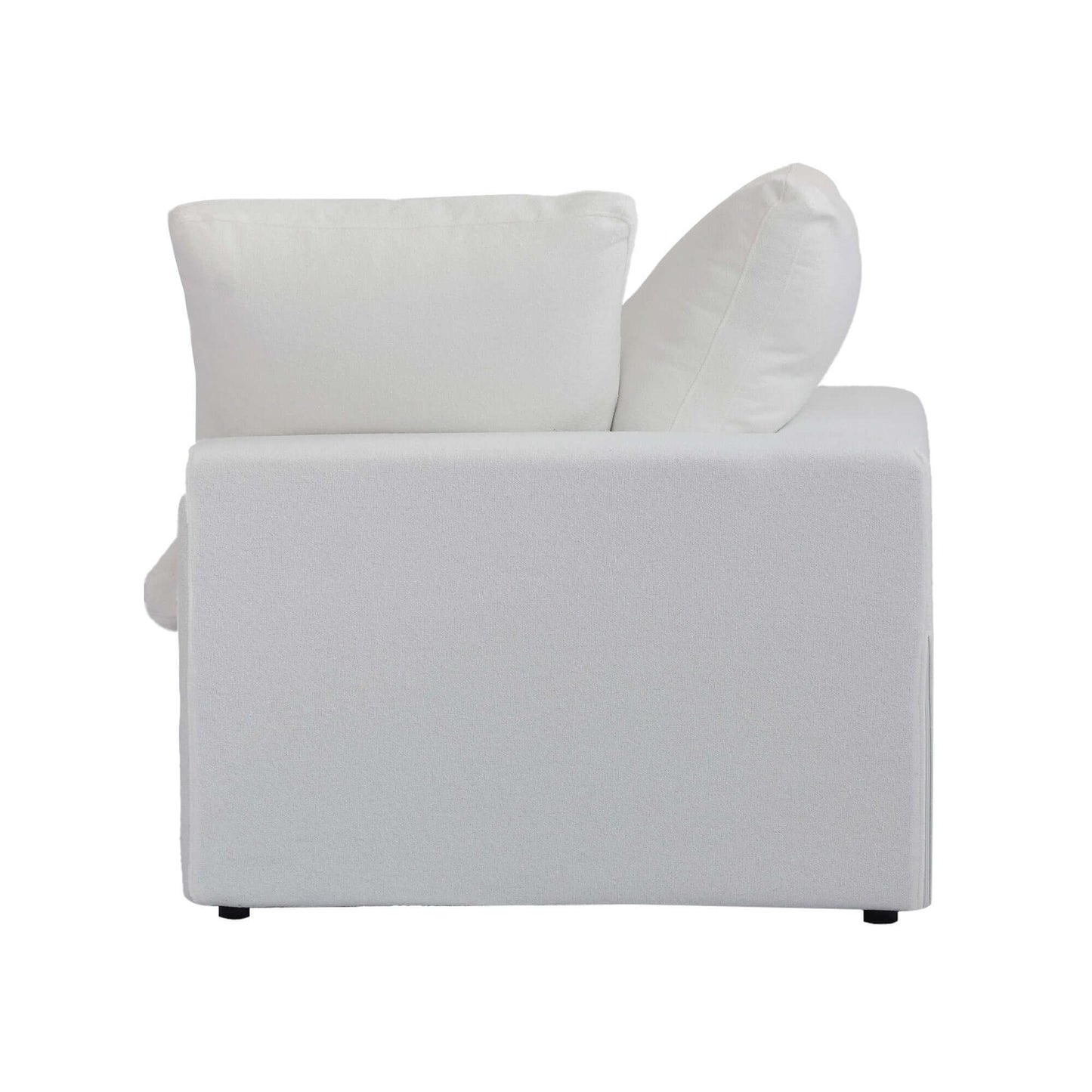 Cloud Modular Sectional Sofa in White, Light Gray or Dark Gray - (Sections Sold Individually)