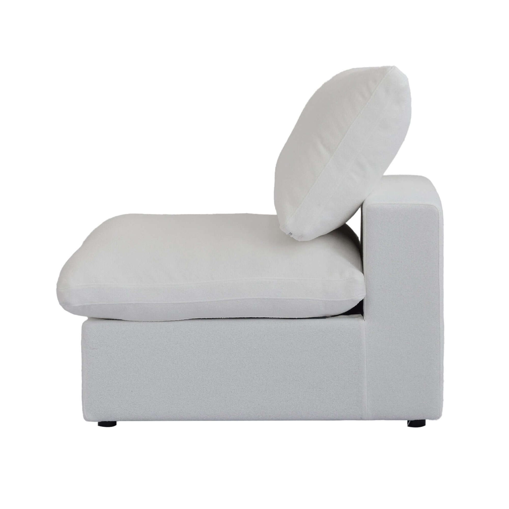 Cloud Modular Sectional Sofa in White, Light Gray or Dark Gray - (Sections Sold Individually)