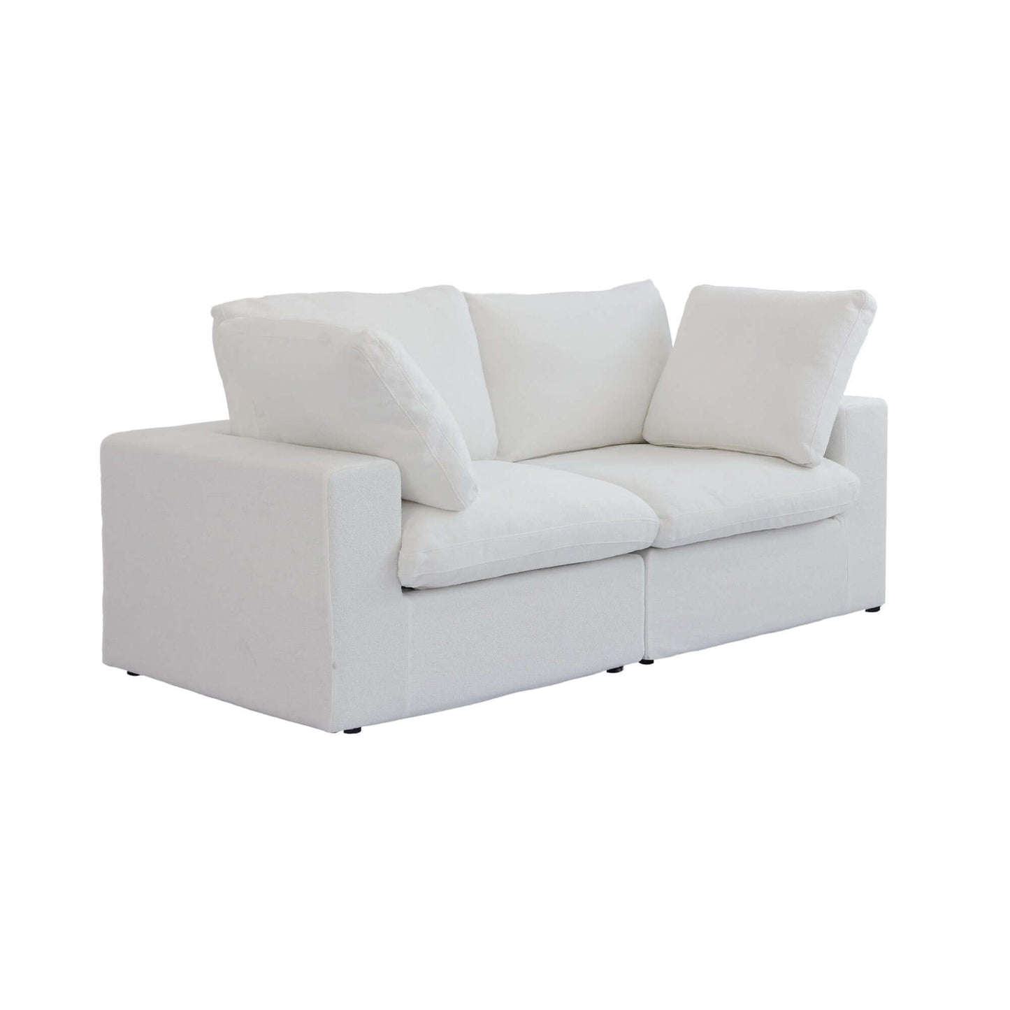 Cloud Modular Sectional Sofa in White, Light Gray or Dark Gray - (Sections Sold Individually)