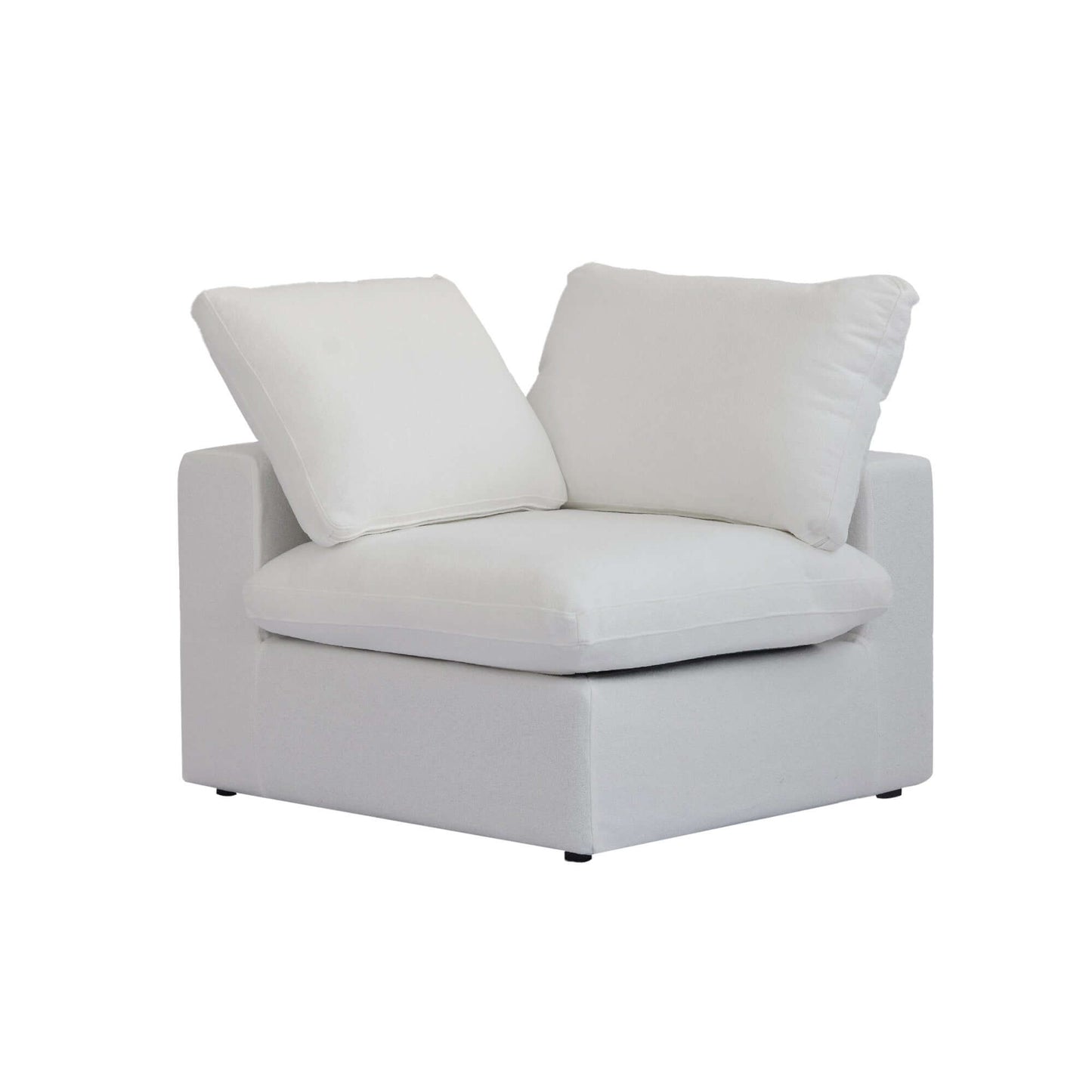 Cloud Modular Sectional Sofa in White, Light Gray or Dark Gray - (Sections Sold Individually)