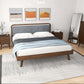 Clyda MCM Solid Wood Platform Bed Frame - Revel Sofa 