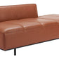 Confection Faux Leather Sofa Couch Day Bed 79" - Revel Sofa 