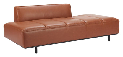 Confection Faux Leather Sofa Couch Day Bed 79" - Revel Sofa 