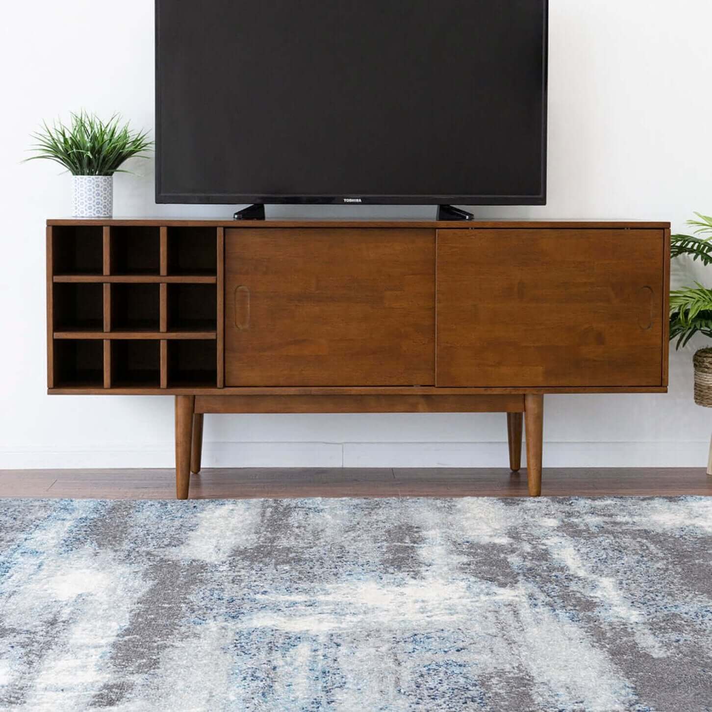 Courtney TV Stand Entertainment Console 67" - Revel Sofa 