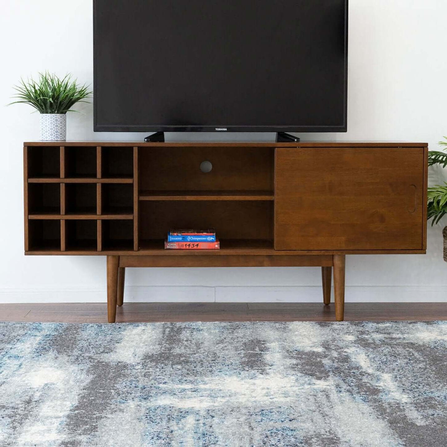 Courtney TV Stand Entertainment Console 67" - Revel Sofa 