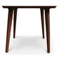 Denis MCM Walnut Wood End Table - Revel Sofa 