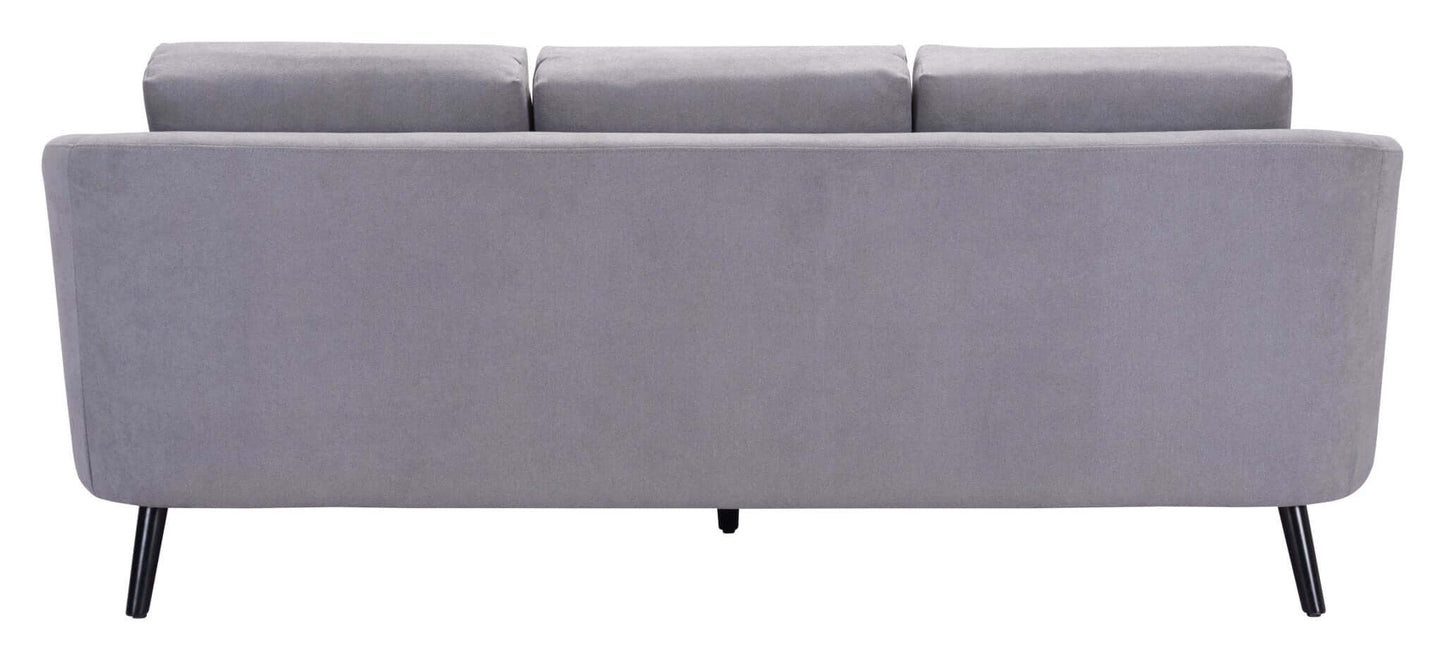 Divinity MCM Style Sofa Couch 79" (Gray or Brown) - Revel Sofa 