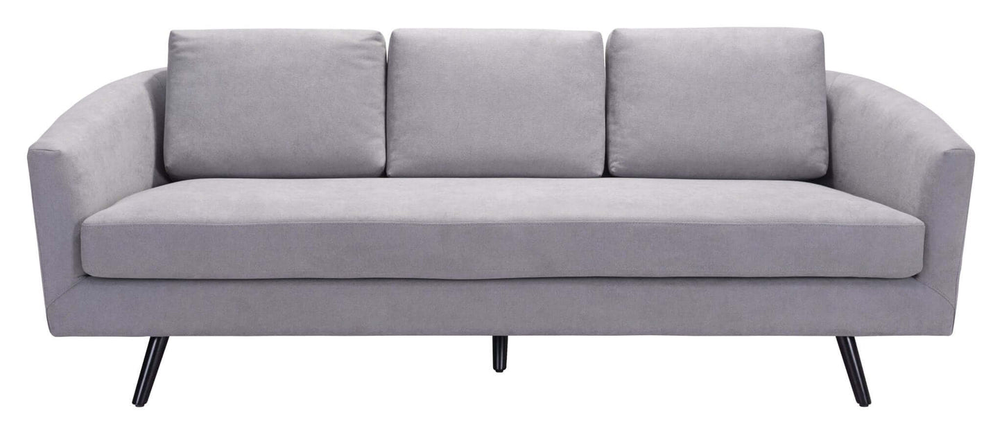 Divinity MCM Style Sofa Couch 79" (Gray or Brown) - Revel Sofa 