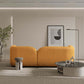 Donna Modern Minimalist Boucle Sofa Couch 93" (Variety of Colors) - Revel Sofa 