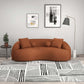 Drake Japandi Curvy Modern Minimalist Boucle Sofa Couch 89" - Revel Sofa 