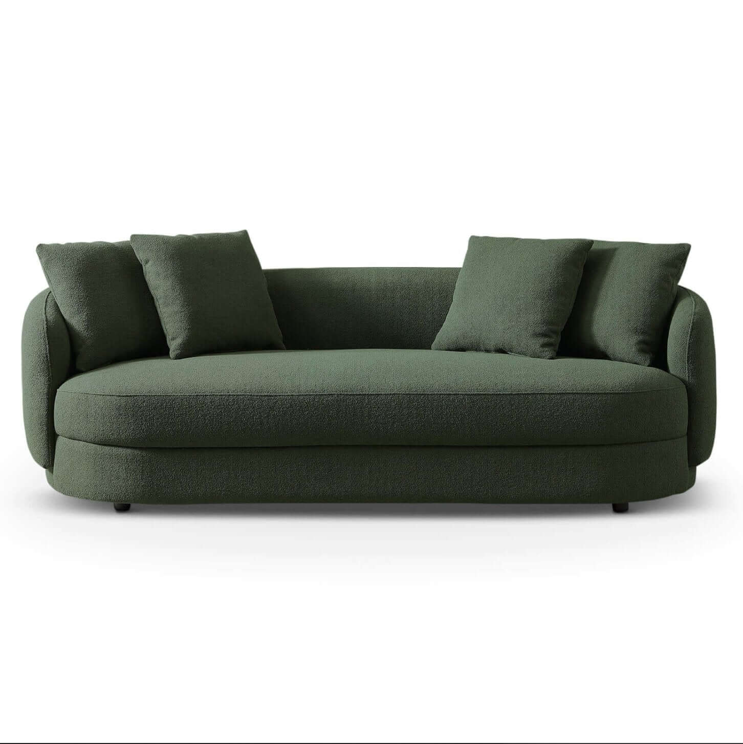 Dylan Modern Bohemian French Boucle Sofa Couch Loveseat 85" - Revel Sofa 