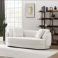 Dylan Modern Bohemian French Boucle Sofa Couch Loveseat 85" - Revel Sofa 