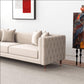 Edward MCM Elegant Tufted Velvet Sofa 90" - Revel Sofa 