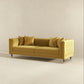 Edward MCM Elegant Tufted Velvet Sofa 90" - Revel Sofa 